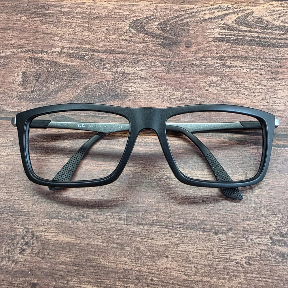 Ray-Ban RB 4214 601-S/718 Matte Black Gunmetal Rectangular Frames 59-17-145
